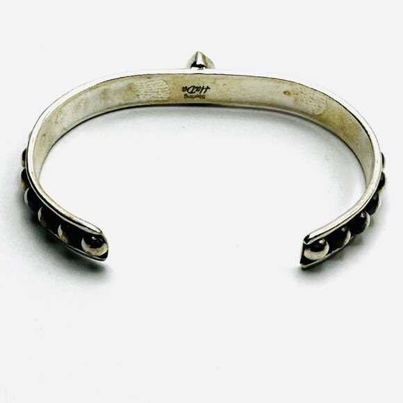 HaDa Sterling Silver Bracelet — Purple  Mojave Turquoise Cuff — NWT - Picture 6 of 13